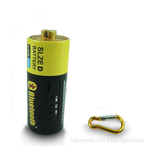 Portable power shape USB power bank with speaker Bluetooth 2.0 + EDR, TF card supportNew